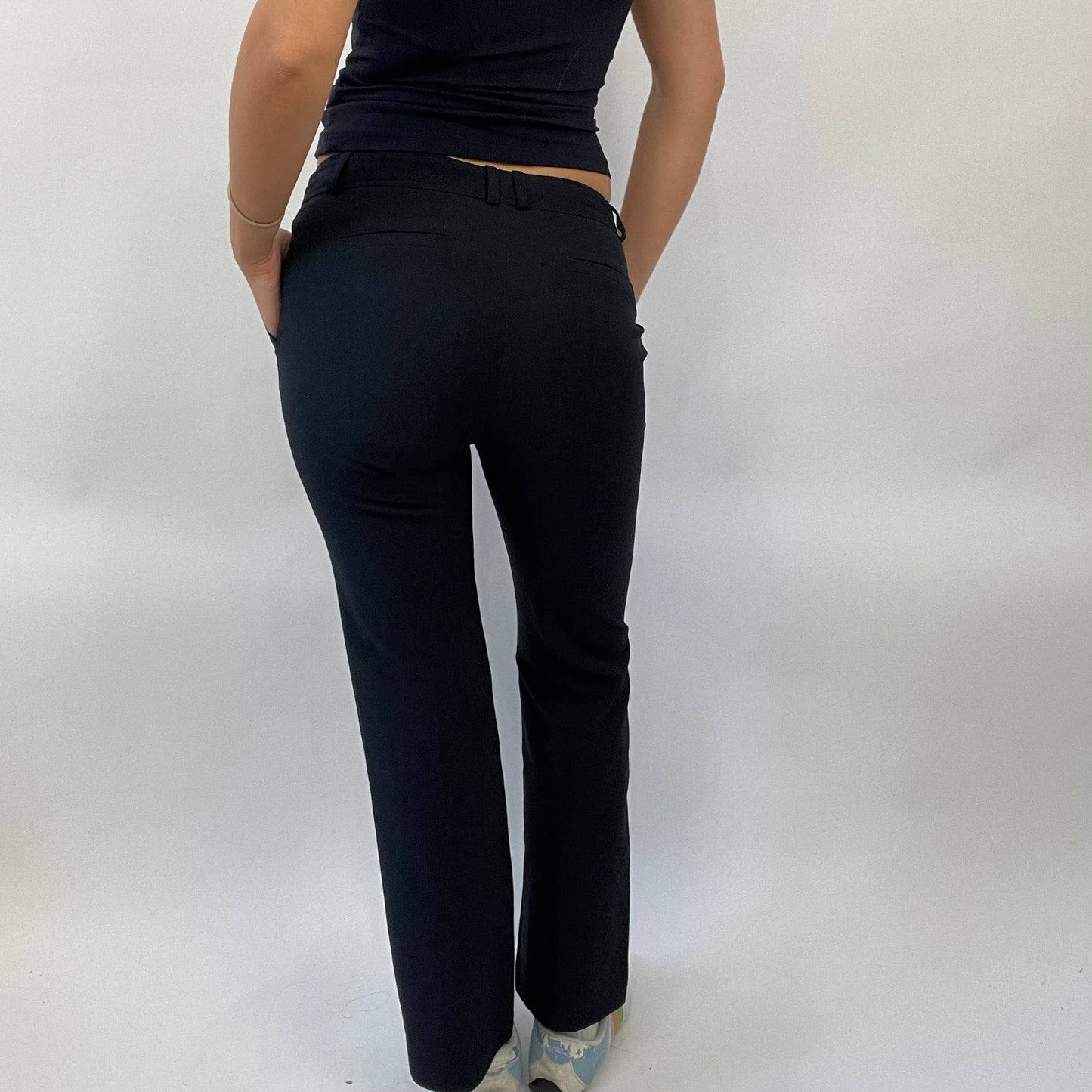 POSH AND BECKS DROP | small black trousers