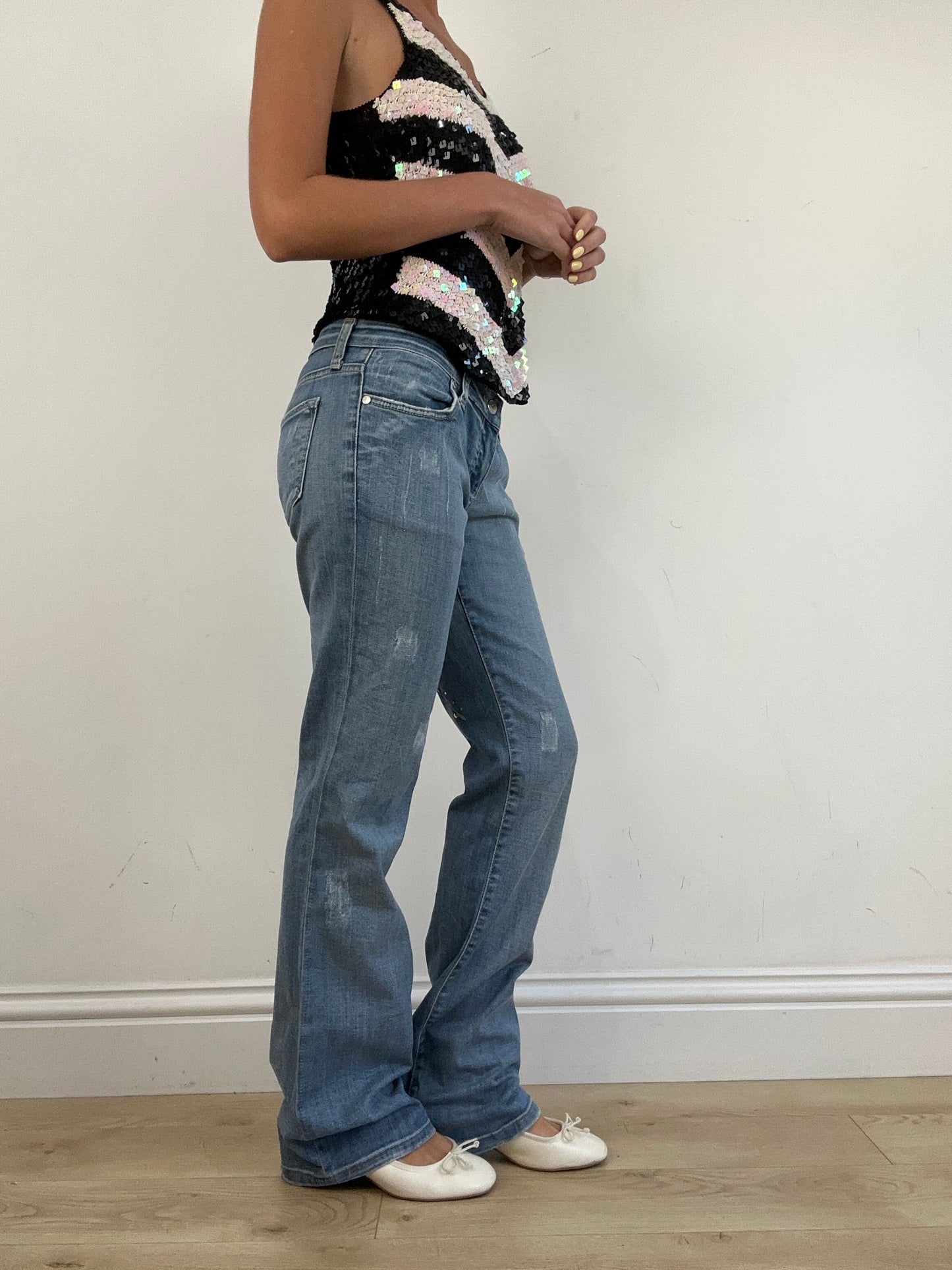 vintage edit eleven | medium light wash jlo jeans