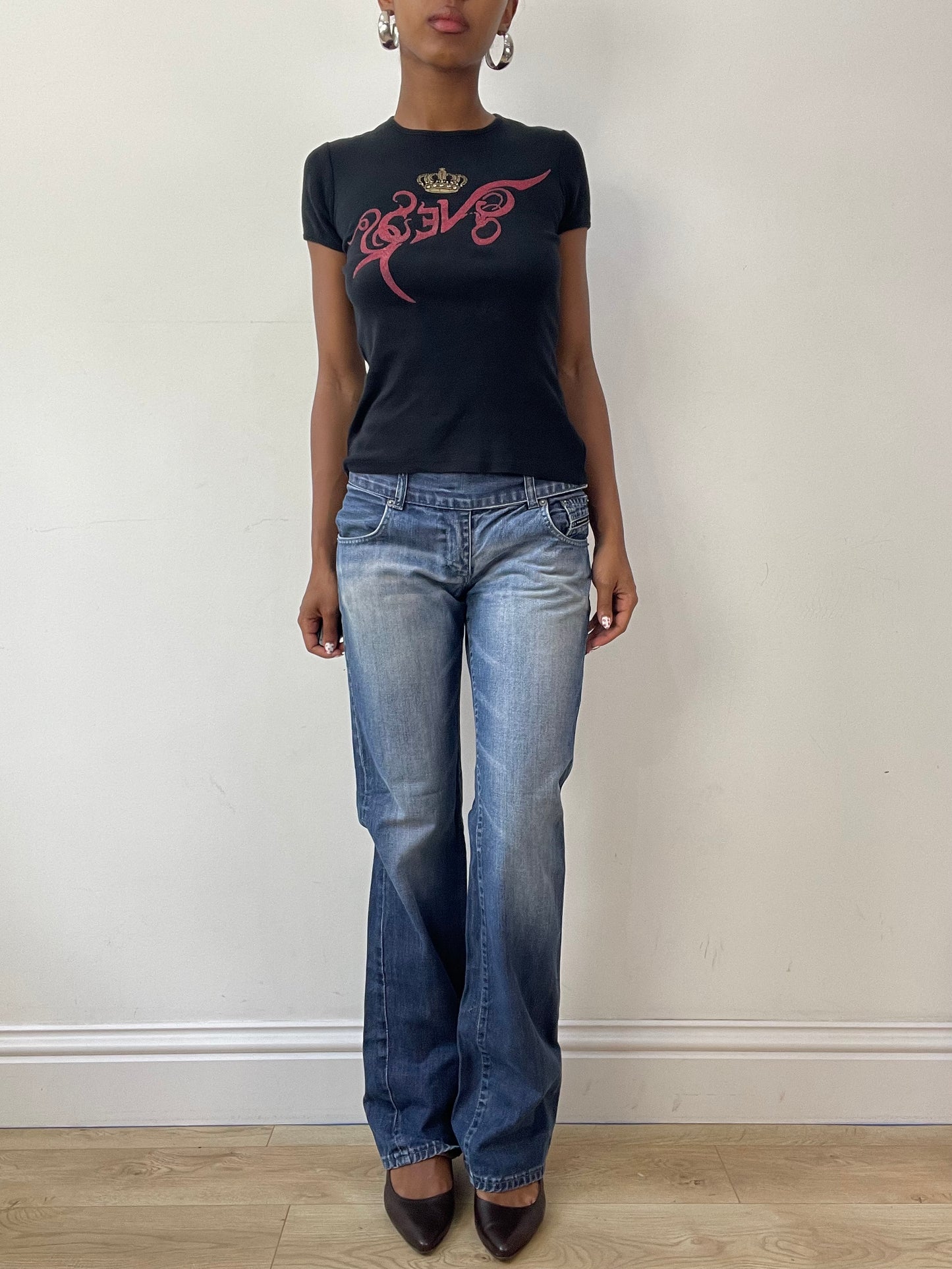 vintage edit twenty-seven | small blue light wash dolce and gabbana jeans