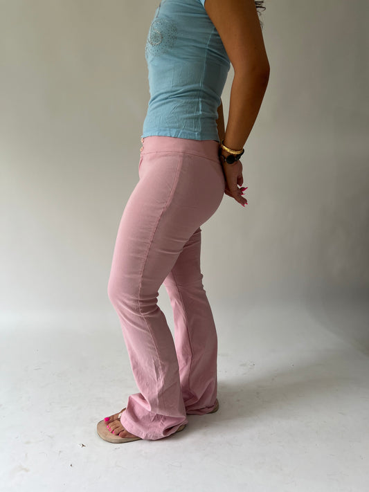 🪡 SATC drop | small pink old label zara flared trousers