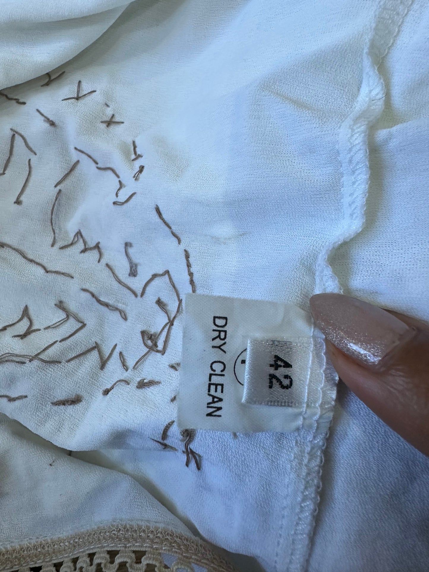 BEST PICKS | extra small white cami top with patchwork detail