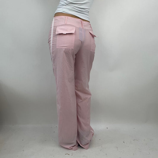 PARIS HILTON DROP | small baby pink loose fit trousers
