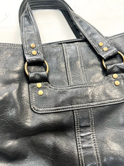 gilmore girls | black structured handbag