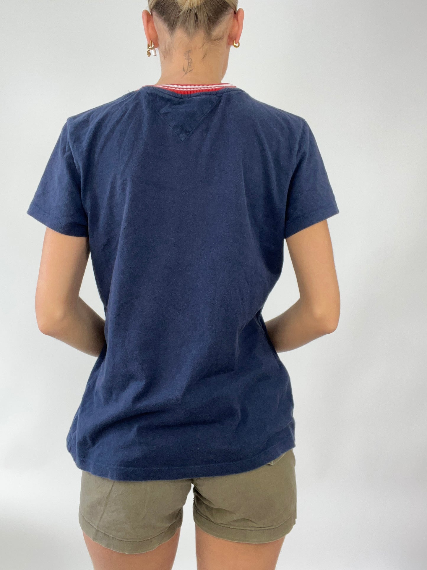 💻EUROS DROP | medium navy tommy hilfiger logo t-shirt