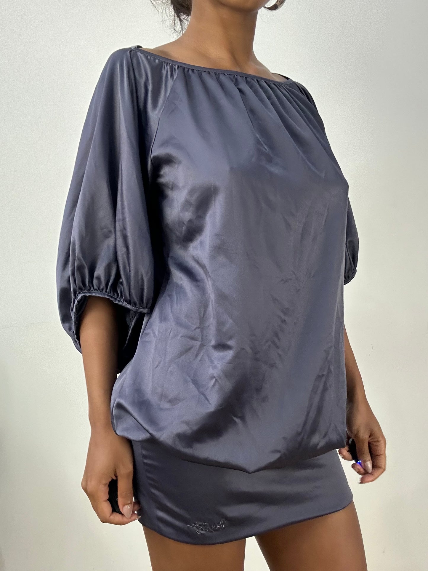 vintage edit: halloween | small purple miss sixty batwing mini dress