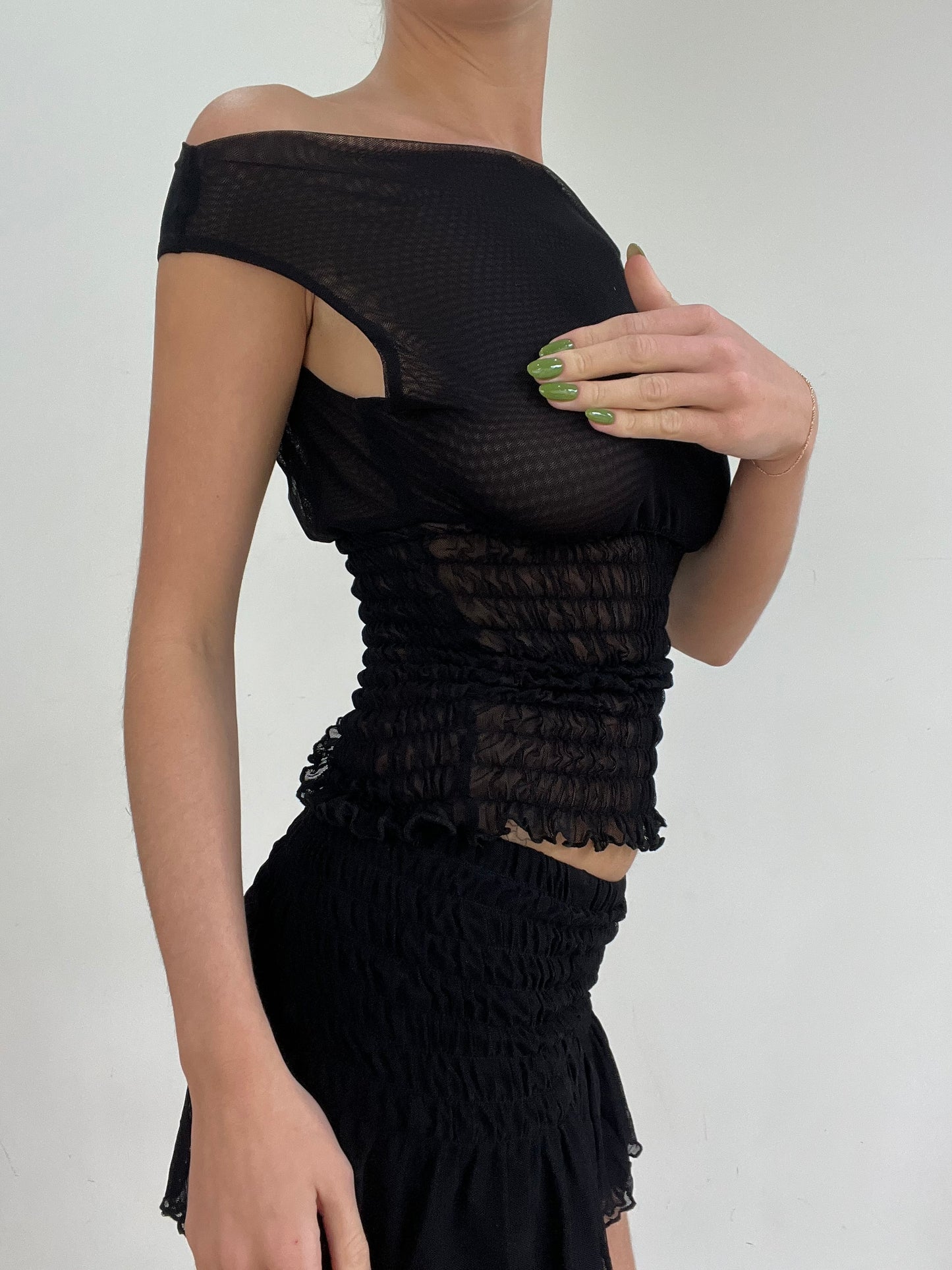 #395 SAMPLE SALE | extra small poppy top