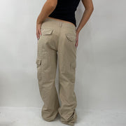 💚 GORPCORE DROP | medium beige cargo trousers