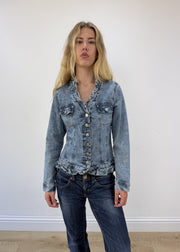 small denim blue jacket