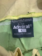 athleisure edit | small green and yellow cropped joggers