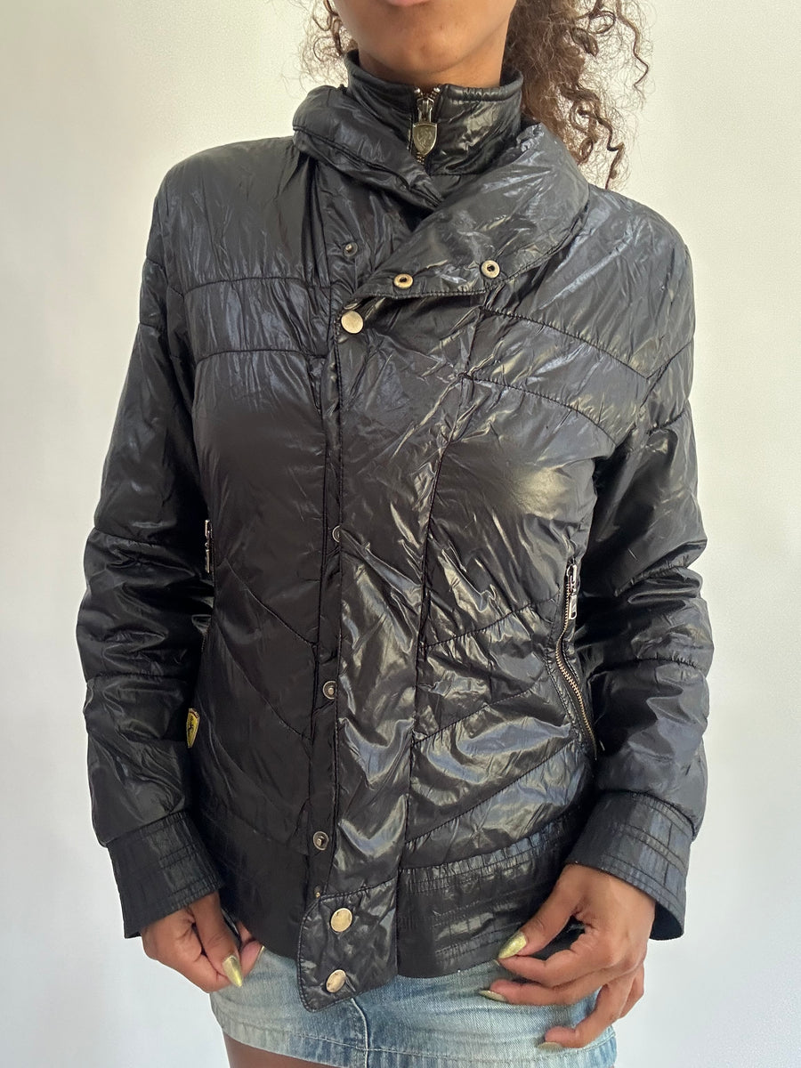 wag drop | S码 黑色 ferrari puffer 夹克