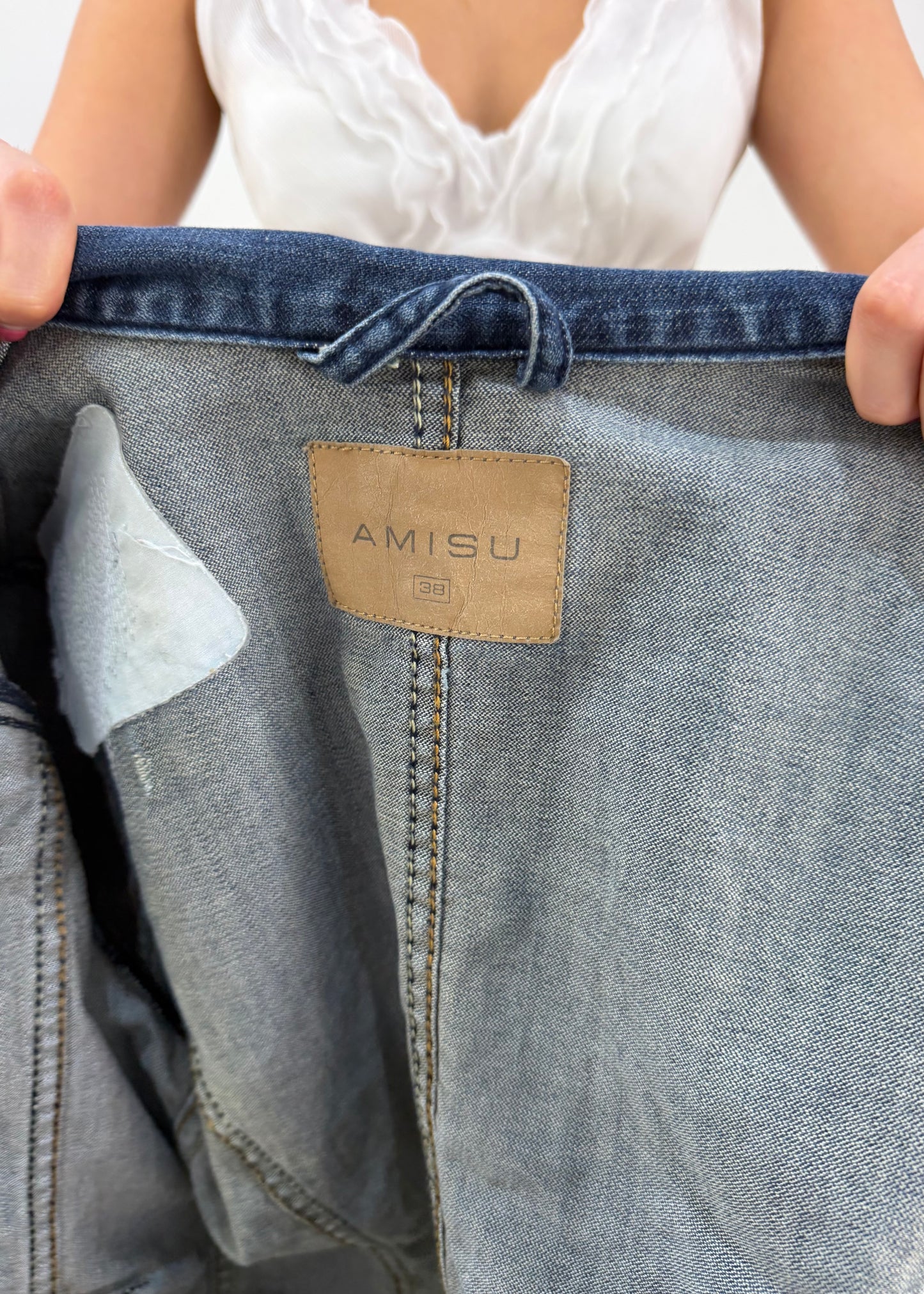 extra small amisu denim jacket