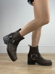 ⭐️💻BEST PICKS | uk 8 brown harness buckle mini boots