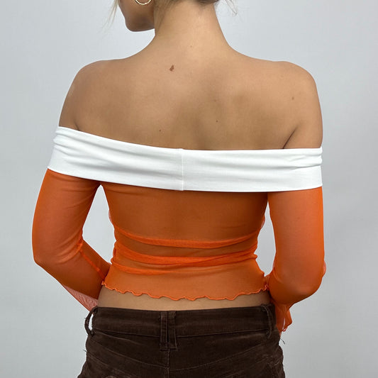 #53 SAMPLE SALE | one size long sleeve orange mila