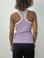 💻 athleisure edit | Tango de púrpura média, a camisa superior das mulheres