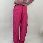 GIRL CORE DROP | taille: S · couleur: rose · article: pantalon · détails: oversize + style cargo