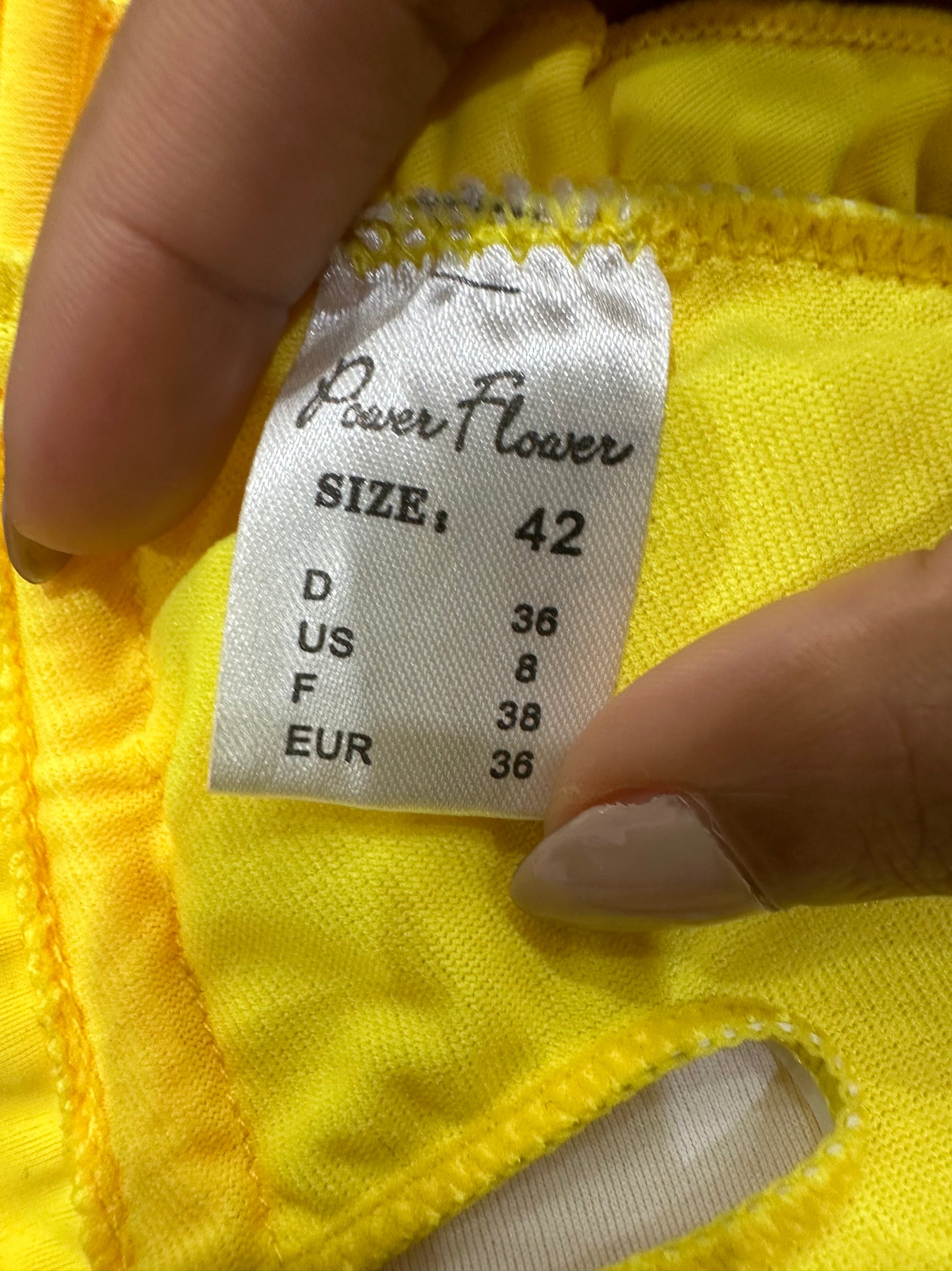 vintage edit twenty-one | medium yellow ruffle bikini set