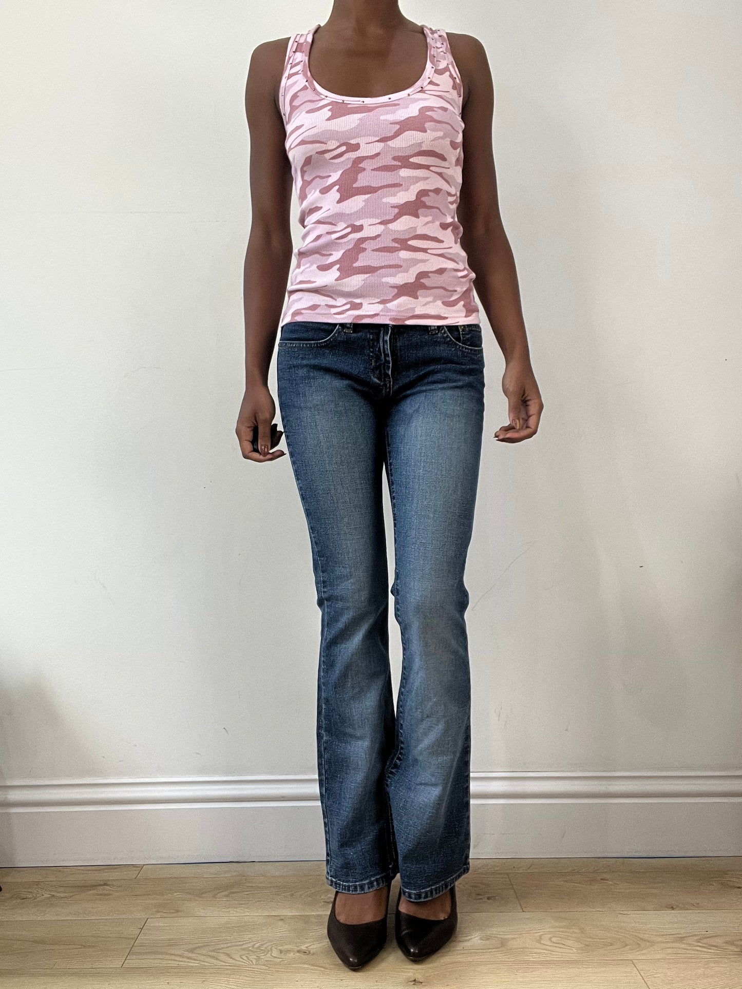 BEST PICKS | extra small pink camo tank top