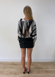 medium asymmetric blouse