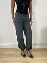 BEST PICKS | small dark grey adidas cargo trousers