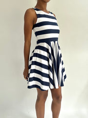 summermaxxing drop | extra small navy ralph lauren striped mini dress