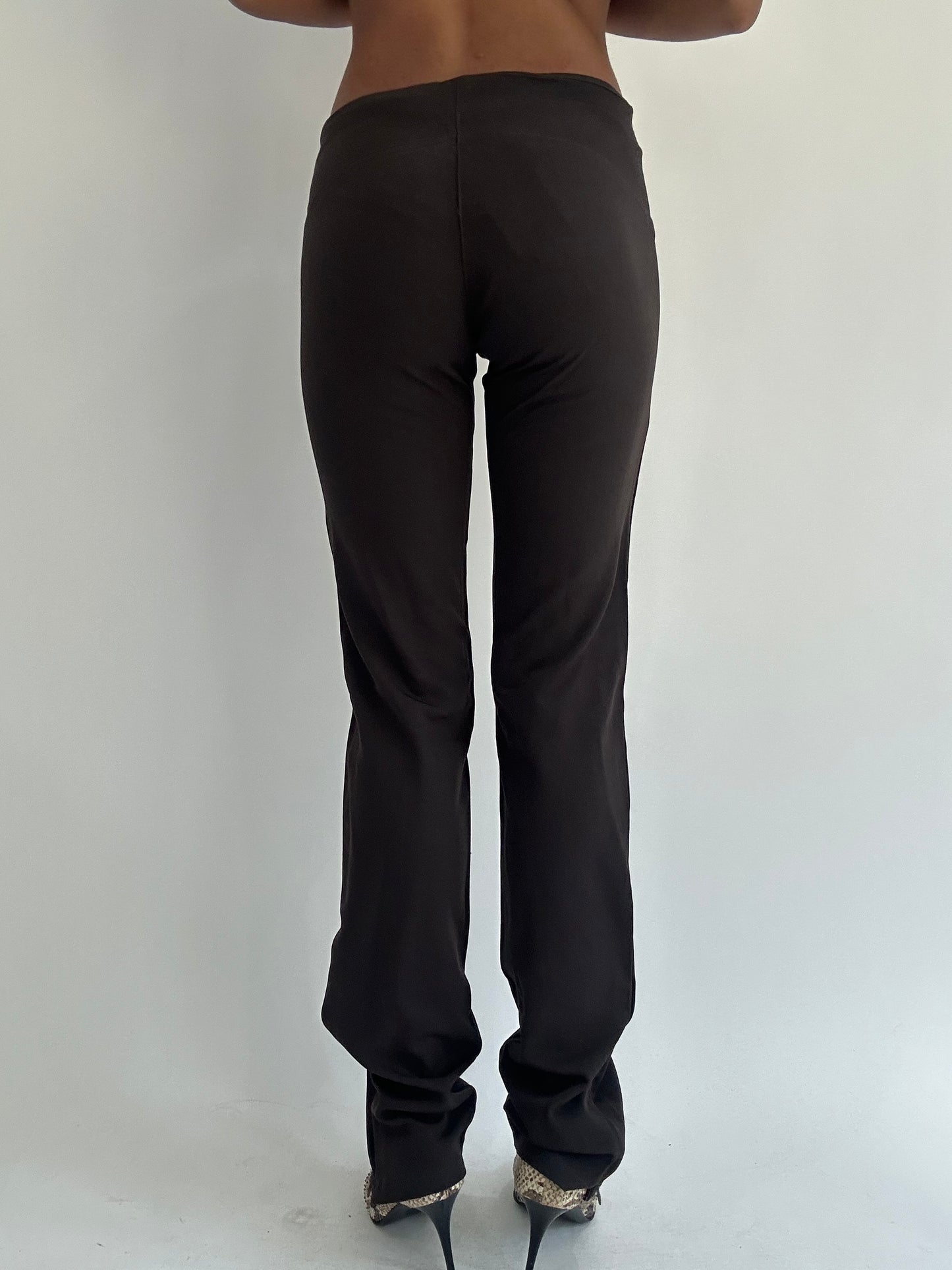 ‼️ | plain black trousers