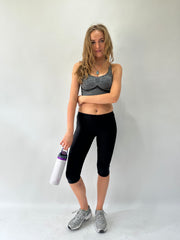 athleisure edit | small/medium black nike cropped leggings