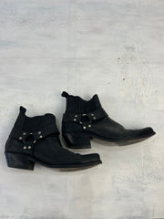⭐️ BESTE PICKS | uk 10 schwarze Lederstiefeletten