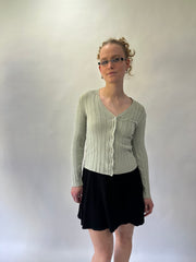 devil wears prada | taille: S · couleur: vert · article: haut · détails: manches longues + kookai