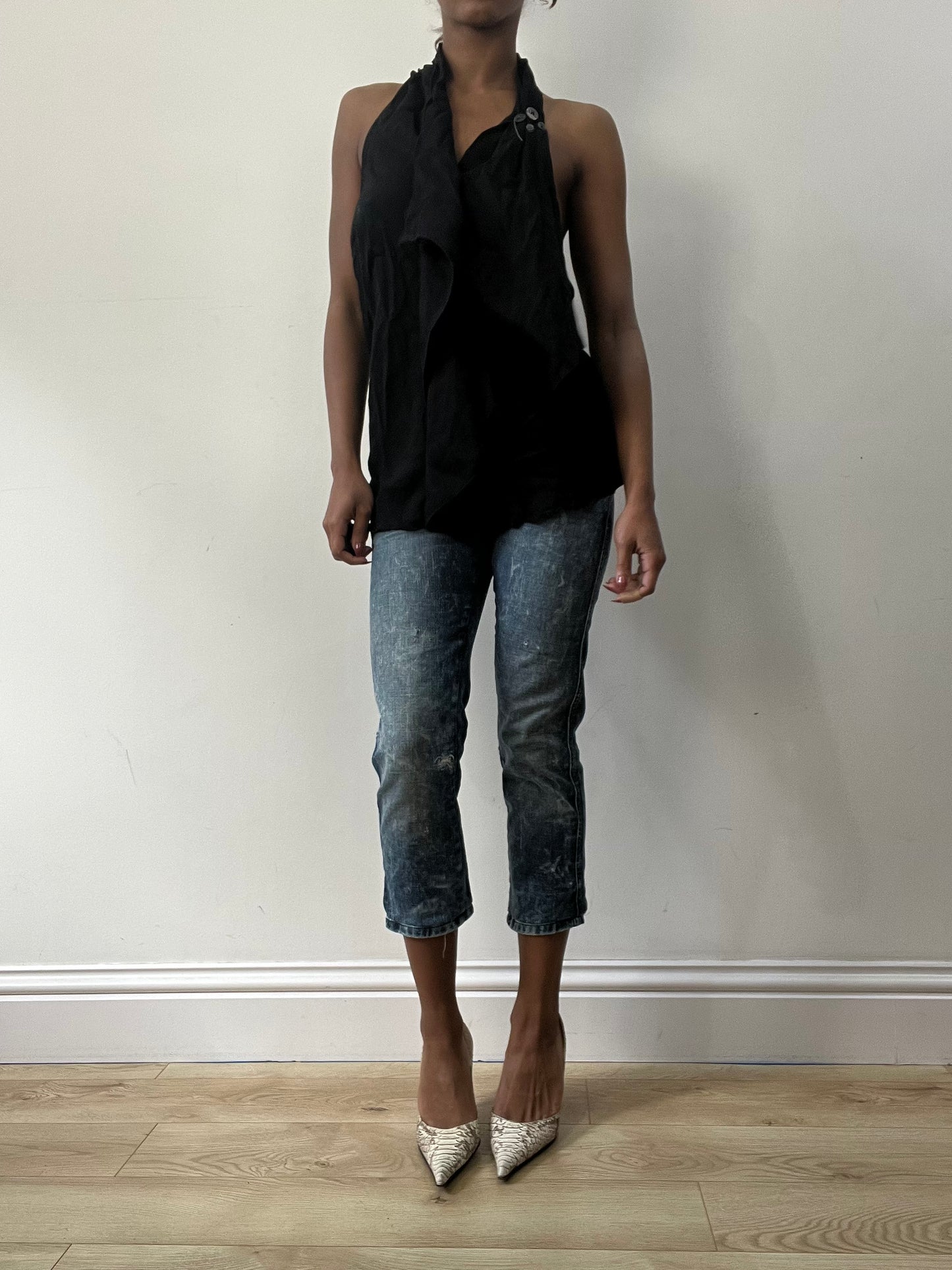 BEST PICKS | small blue diesel cropped jeans