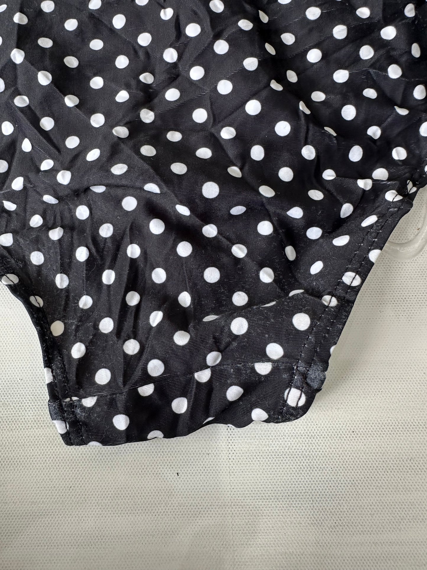 vintage edit twenty-seven | medium black and white polka dot bikini set