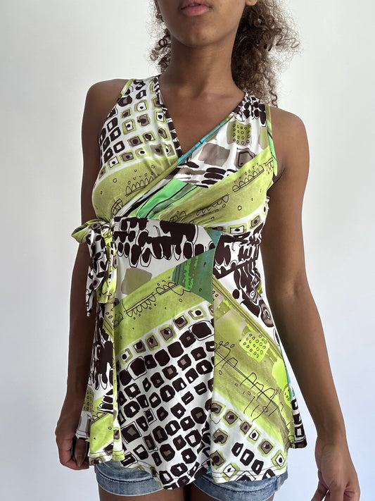BEST PICKS | small green patterned top