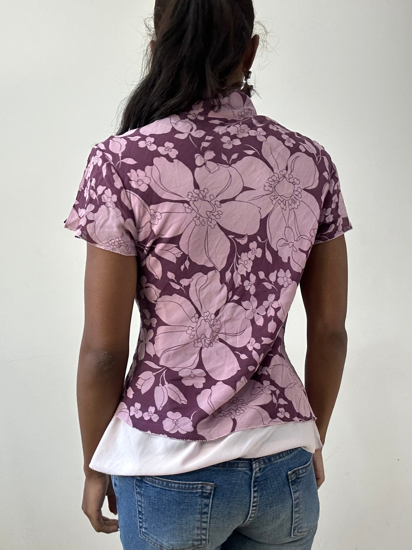 BEST PICKS | small purple banana republic high neck top