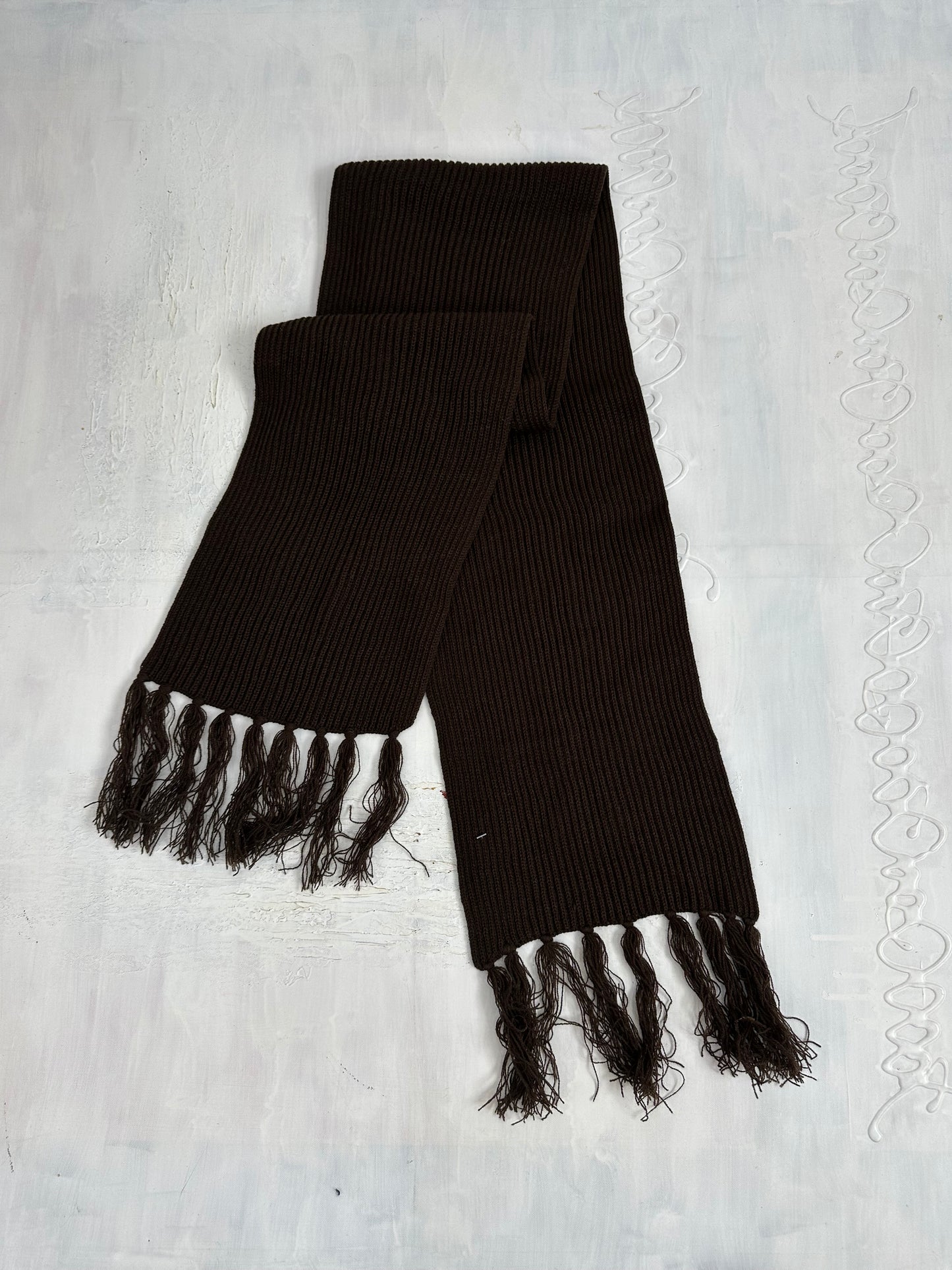 💻BEST PICKS | one size brown tassel scarf