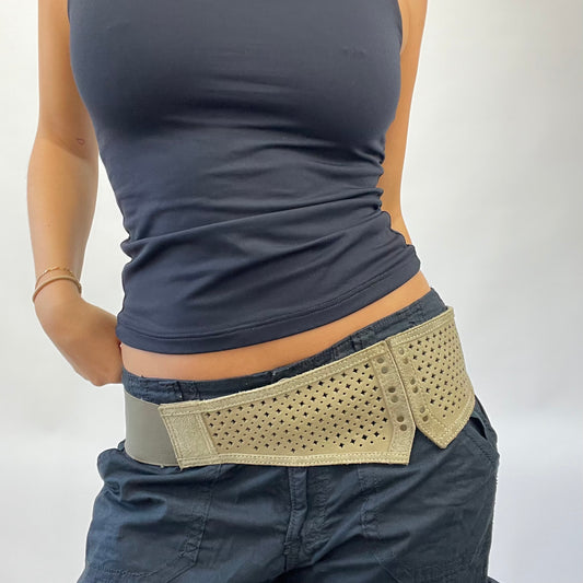 💻 POSH AND BECKS DROP | green asymmetric belt