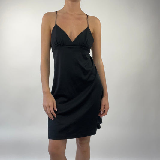 💻PROM SEASON DROP | medium dkny black slip dress