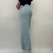 #106 SAMPLE SALE | XS码 baby 蓝色 pointelle 长裤