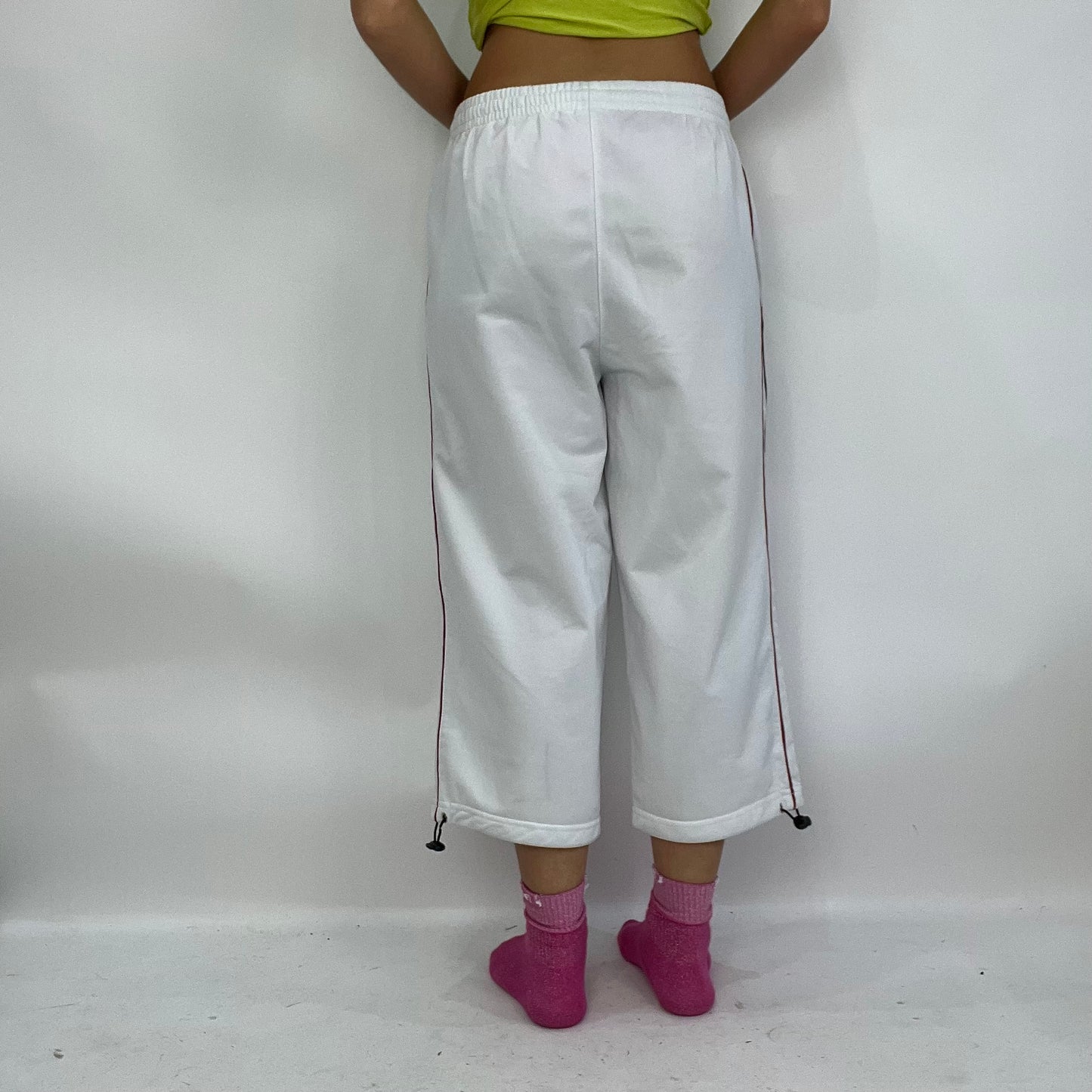 💚 SUMMER ‘IT GIRL’ DROP | small white joggers with red and blue stripes