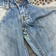 💻BEST PICKS | small denim pepe jeans with light wash panels