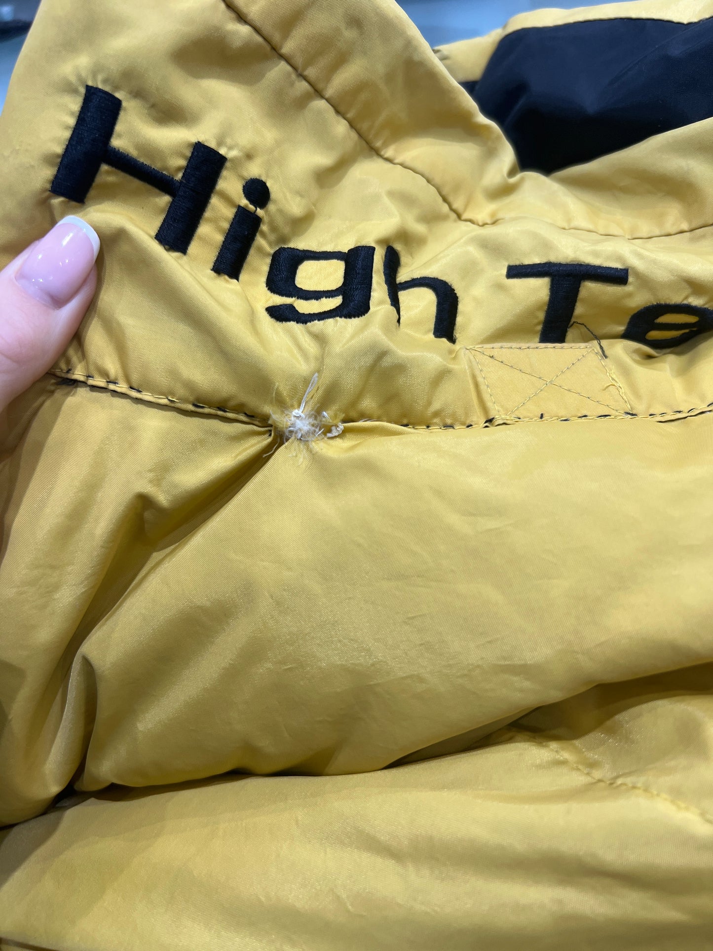 BEST PICKS | extra large yellow puffer jacket