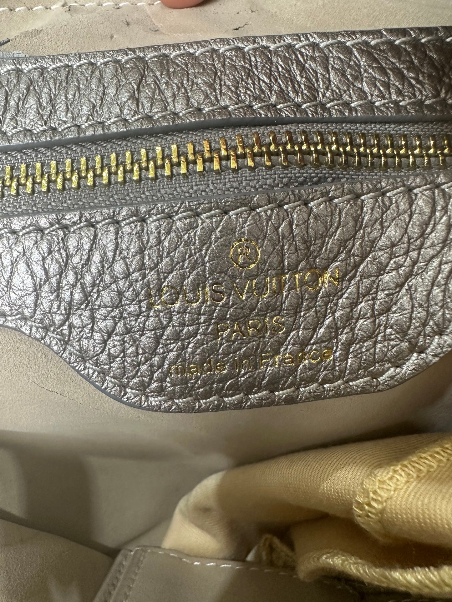 devil wears prada | silver louis vuitton monogram shoulder bag