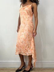 Vintage-Edit: Valentinstag | medium mesh overlay midi dress