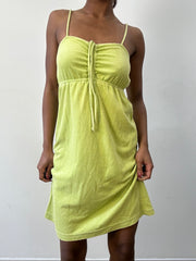 BEST PICKS | small light green towelling mini dress