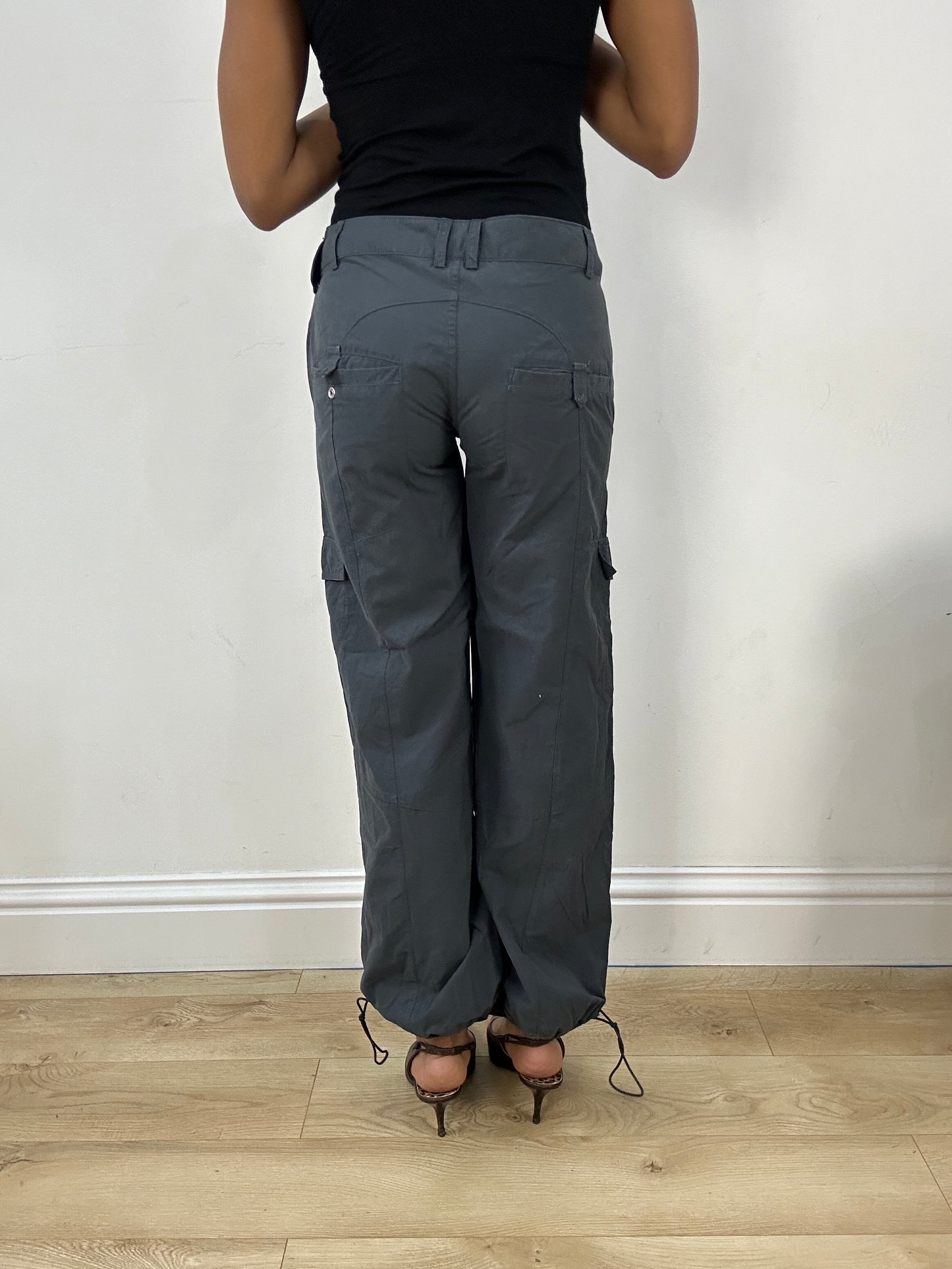 BEST PICKS | small dark grey adidas cargo trousers