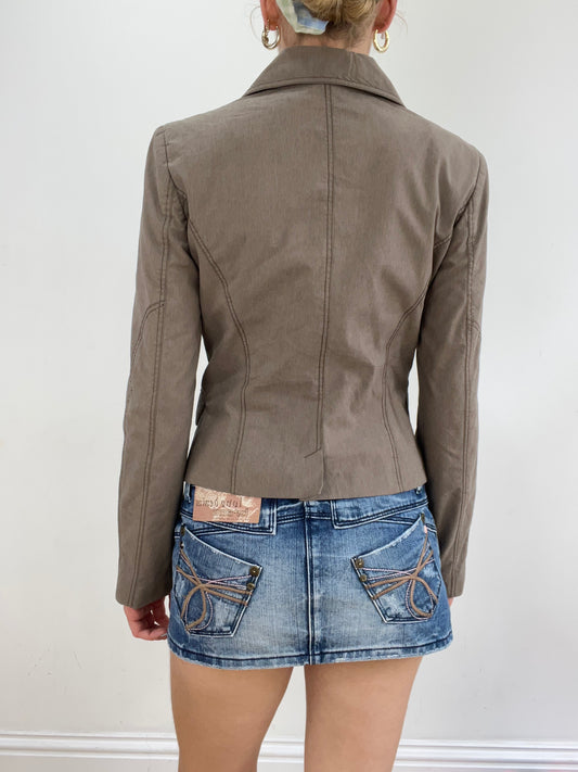 vintage edit twenty eight | medium brown pea style coat