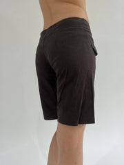 ‼️ | dark green pocket detail style shorts