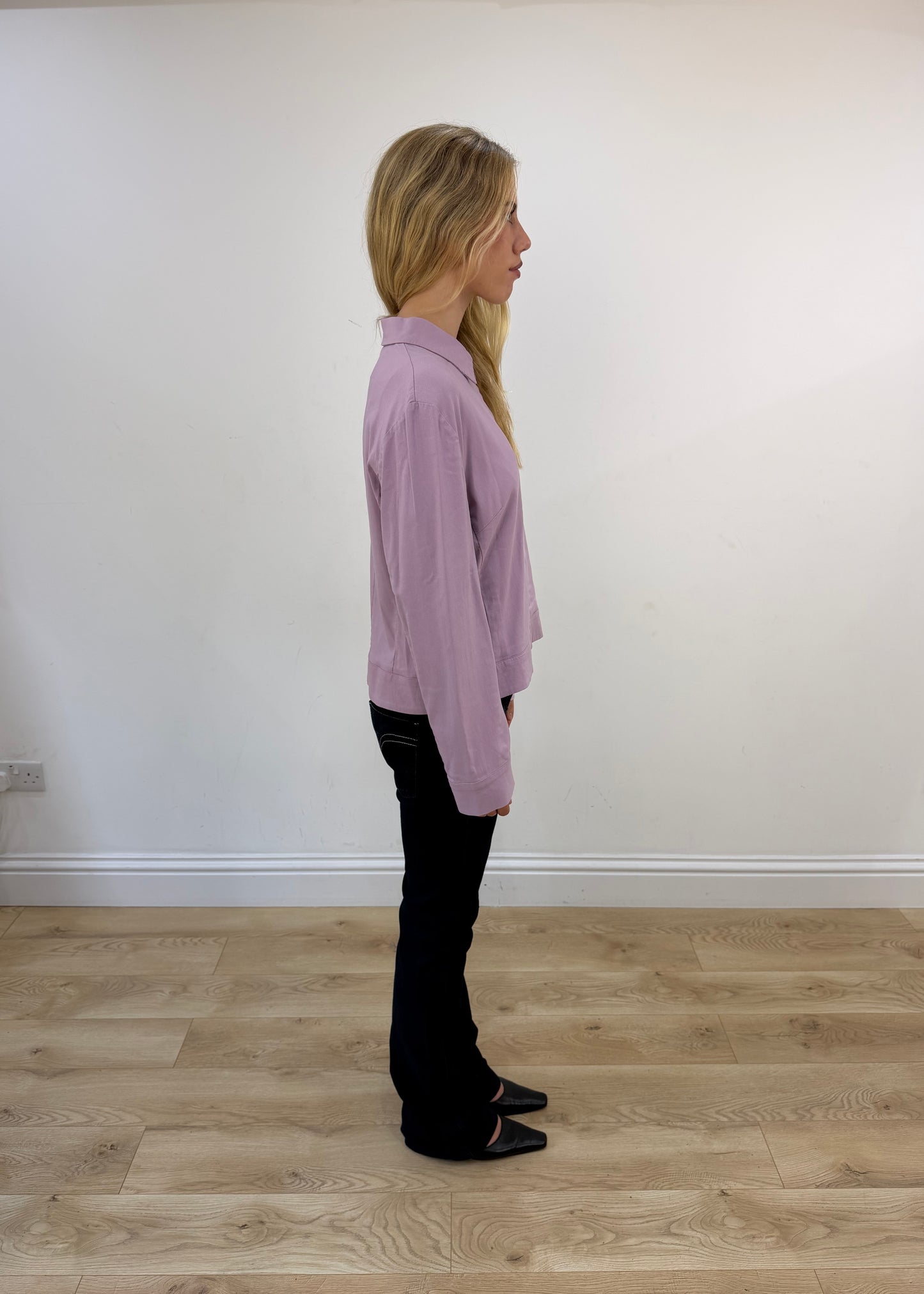 medium purple jacket