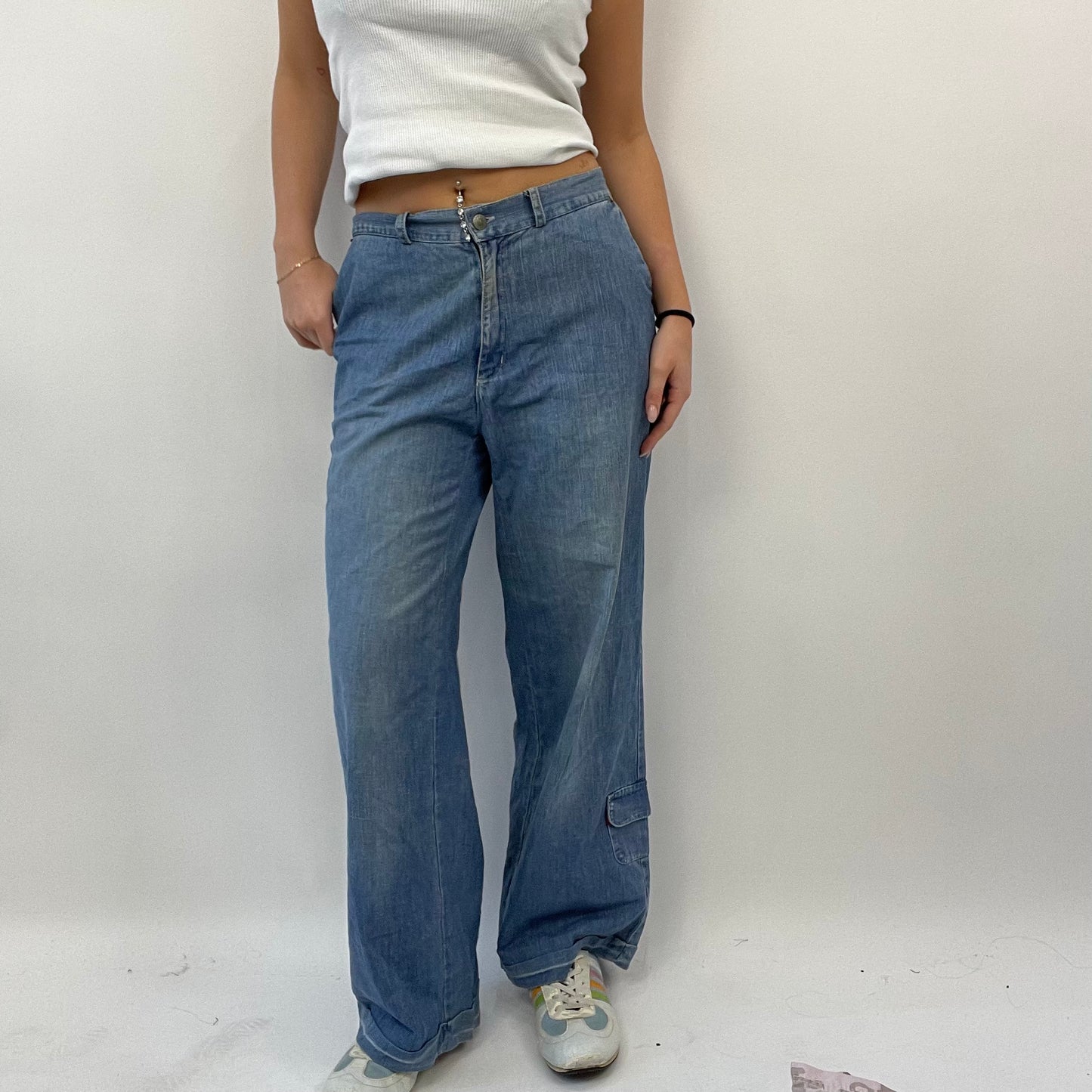 BEST PICKS | small denim wide leg jeans