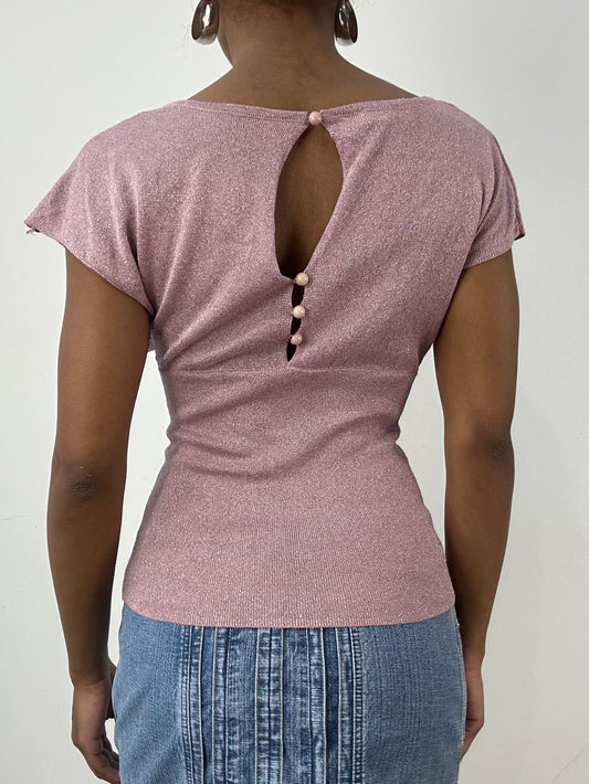 BEST PICKS | small pink orsay fitted short sleeve top