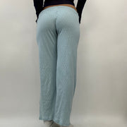 #106 SAMPLE SALE | XS码 baby 蓝色 pointelle 长裤