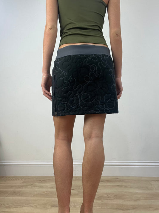 💻BEST PICKS | medium navy swirl patterned skirt
